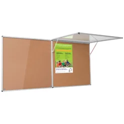 Eco-Colour Corridor Resist-A-Flame Tamperproof Noticeboards -Rubbermaid Shop 085498