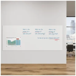Write-On Frameless Magnetic Whiteboards -Rubbermaid Shop 085561