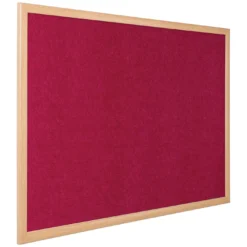 Eco-Colour Light Oak Noticeboards -Rubbermaid Shop 085586