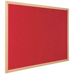 Eco-Colour Light Oak Noticeboards -Rubbermaid Shop 085587