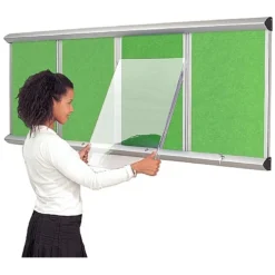 Resist-a-Flame Multibank Shield Showcase With Lift-Off Covers