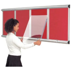 Resist-a-Flame Multibank Shield Showcase With Lift-Off Covers -Rubbermaid Shop 085615