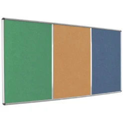 Shield Resist-a-Flame Multibank Eco-Colour Noticeboards -Rubbermaid Shop 085801