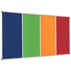 Shield Resist-a-Flame Multibank Eco-Colour Noticeboards -Rubbermaid Shop 085802