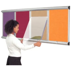 Resist-a-Flame Multibank Shield Showcase With Lift-Off Covers -Rubbermaid Shop 085804