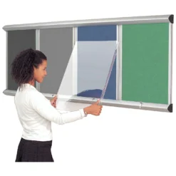 Resist-a-Flame Multibank Shield Showcase With Lift-Off Covers -Rubbermaid Shop 085805