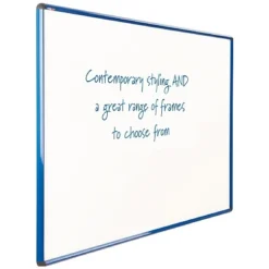 Coloured Frame Shield Whiteboard