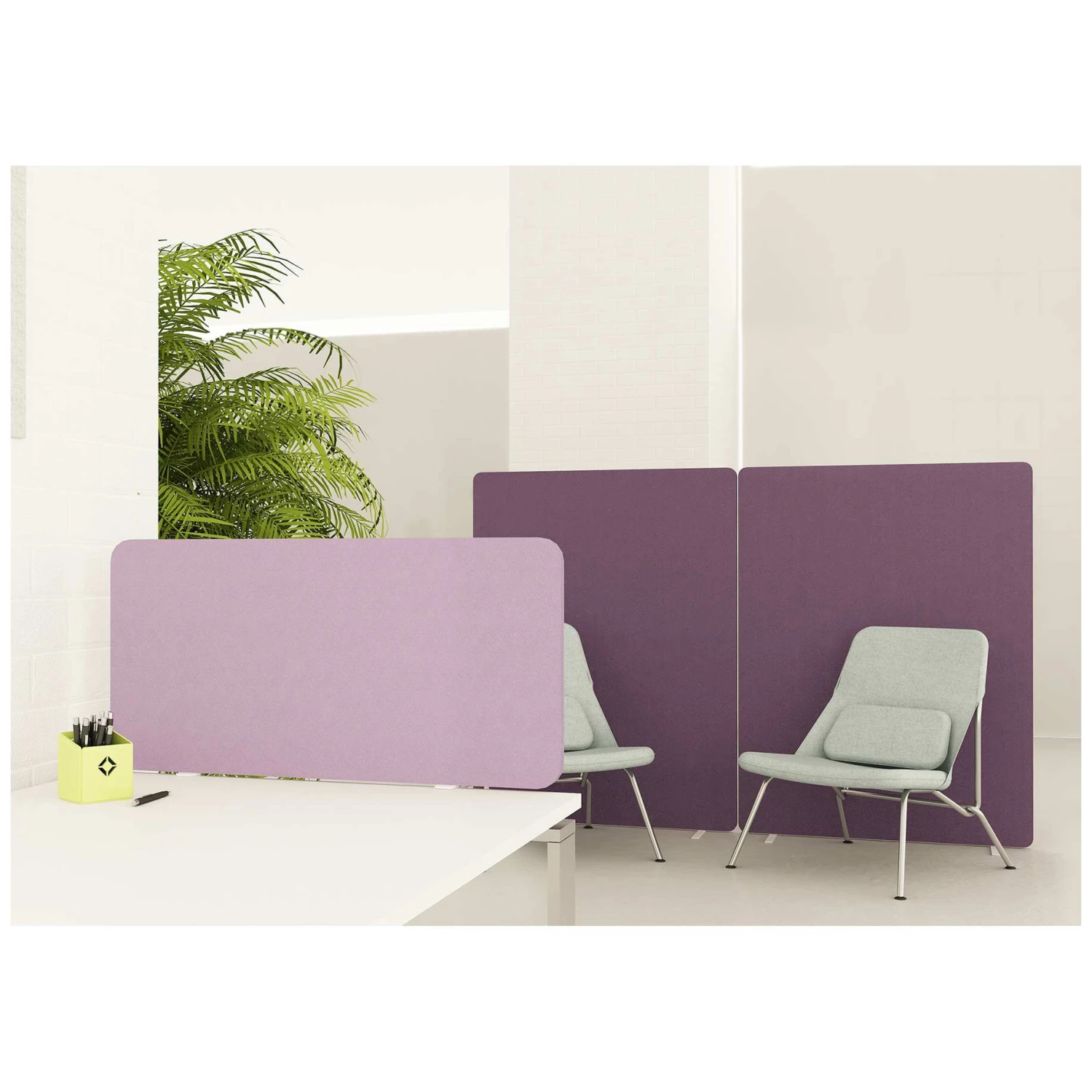 Ellipse Trimless Desktop Screens 2 Ellipse Trimless Desktop Screens - Image 2