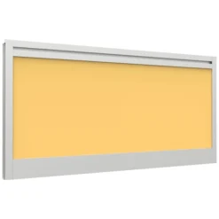 Lumiere Straight Desk Mounted Screens With Single Tool Rail