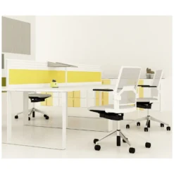Lumiere Straight Desk Mounted Screens With Triple Tool Rail -Rubbermaid Shop 086120