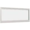 Lumiere Glazed Straight Desk Mounted Screens With Single Tool Rail