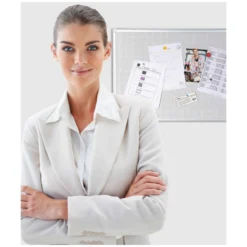 Bi-Office Combo Net Notice Boards -Rubbermaid Shop 087488