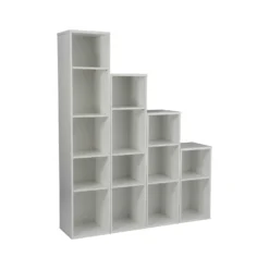 Karbon Narrow Bookcases -Rubbermaid Shop 090563 scaled