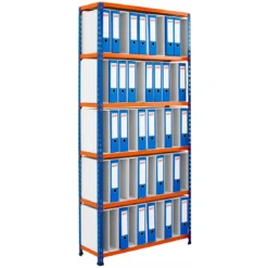 BiG340 Lever Arch File Storage Shelving -Rubbermaid Shop 092363