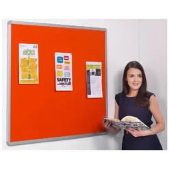 Accents Aluminium Framed Noticeboard -Rubbermaid Shop 093733