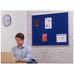 SmartShield FlameShield Aluminium Framed Noticeboard 9 SmartShield FlameShield Aluminium Framed Noticeboard -Rubbermaid Shop 093750