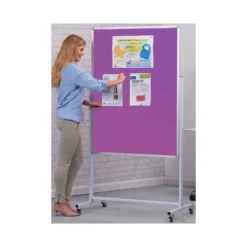 Accents Mobile Noticeboard -Rubbermaid Shop 093831 scaled