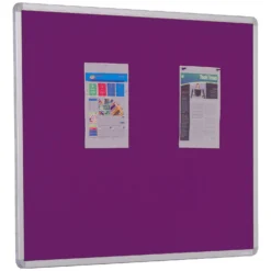 Accents FlameShield Aluminium Framed Noticeboard -Rubbermaid Shop 093841