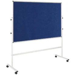 Resist-a-Flame Eco-Colour Double Sided Mobile Noticeboards -Rubbermaid Shop 094031