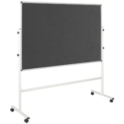 Resist-a-Flame Eco-Colour Double Sided Mobile Noticeboards -Rubbermaid Shop 094032