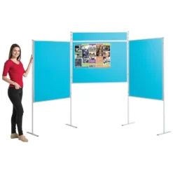 Grandstand Pole And Panel Display -Rubbermaid Shop 094043