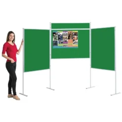 Grandstand Pole And Panel Display -Rubbermaid Shop 094044
