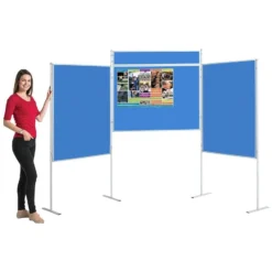 Grandstand Pole And Panel Display -Rubbermaid Shop 094045