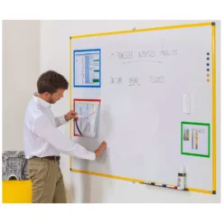 Bi-Office Industrial Ultrabrite Magnetic Whiteboard -Rubbermaid Shop 094894