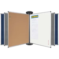 Felt Noticeboard For Bi-Office Flipping Noticeboards Display System -Rubbermaid Shop 095064