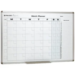 Magnetic Dry Wipe Monthly Planner