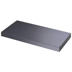 Tambour Cupboard Plain Steel Shelf