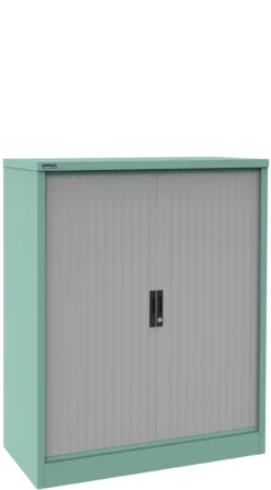 Silverline Kontrax Tambour Cupboards -Rubbermaid Shop 101841