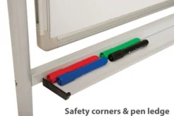 Mobile Magnetic Swivel Teaching Whiteboards -Rubbermaid Shop 101928