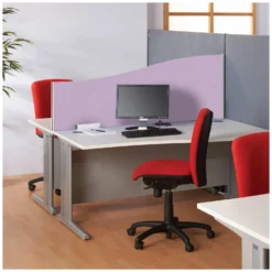 ColourPlus BusyScreen Wave Desktop Screens -Rubbermaid Shop 102986