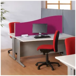 ColourPlus BusyScreen Wave Desktop Screens -Rubbermaid Shop 102987