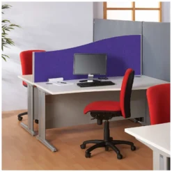 ColourPlus BusyScreen Wave Desktop Screens -Rubbermaid Shop 102988