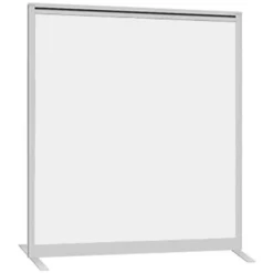 Lumiere Straight Glazed Freestanding Partition Screen -Rubbermaid Shop 103030