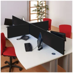 BusyScreen Rectangular Desktop Screens -Rubbermaid Shop 103366