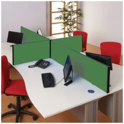 BusyScreen Rectangular Desktop Screens -Rubbermaid Shop 103371