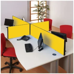 BusyScreen Rectangular Desktop Screens -Rubbermaid Shop 103379