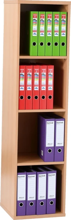 Karbon Narrow Bookcases -Rubbermaid Shop 104232