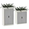 Silverline Kontrax Tambour Planters