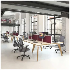 Collab Glazed Screens For Single Desks -Rubbermaid Shop 104483