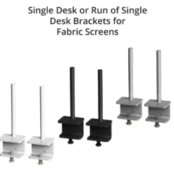 Collab Fabric Screens For Single Desks -Rubbermaid Shop 104509