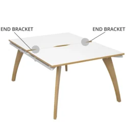 Collab Fabric Screens For Back To Back Desks -Rubbermaid Shop 104926