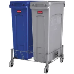 Rubbermaid Stainless Steel Slim Jim Dollies 12 Rubbermaid Stainless Steel Slim Jim Dollies -Rubbermaid Shop 105784