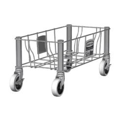 Rubbermaid Stainless Steel Slim Jim Dollies