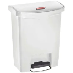 Rubbermaid Slim Jim Front Step-On Resin Waste Containers 17 Rubbermaid Slim Jim Front Step-On Resin Waste Containers -Rubbermaid Shop 105946