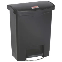 Rubbermaid Slim Jim Front Step-On Resin Waste Containers 15 Rubbermaid Slim Jim Front Step-On Resin Waste Containers -Rubbermaid Shop 105951