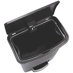 Rubbermaid Slim Jim Front Step-On Metal Waste Containers 9 Rubbermaid Slim Jim Front Step-On Metal Waste Containers -Rubbermaid Shop 105970
